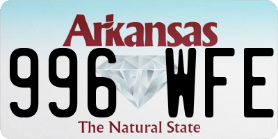 AR license plate 996WFE