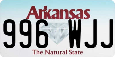 AR license plate 996WJJ