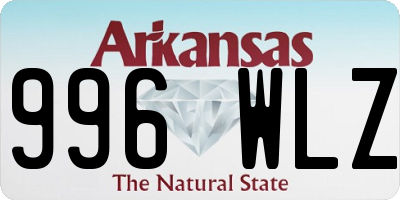 AR license plate 996WLZ