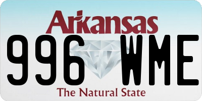 AR license plate 996WME