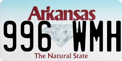 AR license plate 996WMH