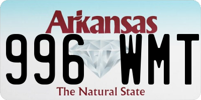 AR license plate 996WMT