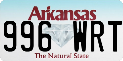 AR license plate 996WRT