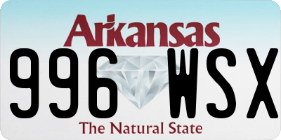 AR license plate 996WSX