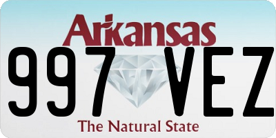 AR license plate 997VEZ