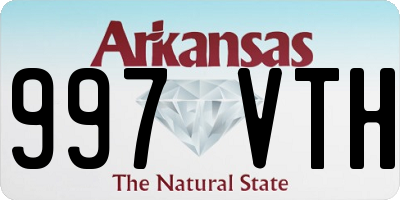 AR license plate 997VTH