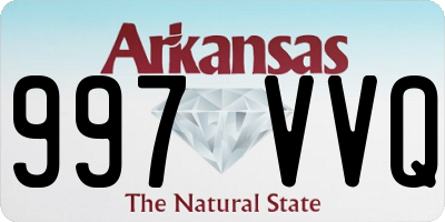 AR license plate 997VVQ