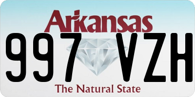 AR license plate 997VZH