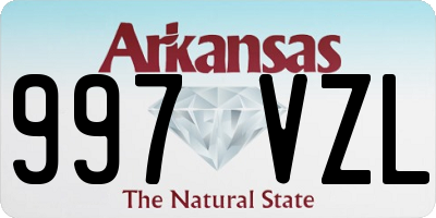 AR license plate 997VZL