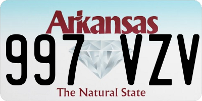 AR license plate 997VZV