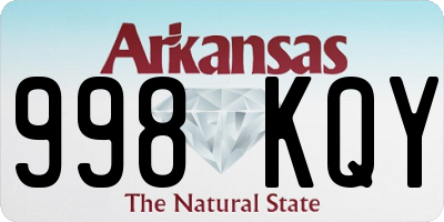 AR license plate 998KQY