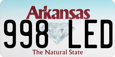 AR license plate 998LED
