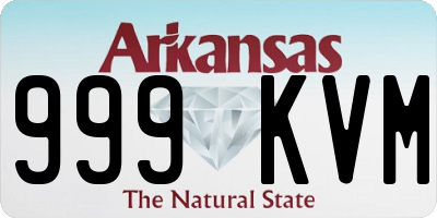 AR license plate 999KVM