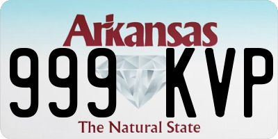 AR license plate 999KVP