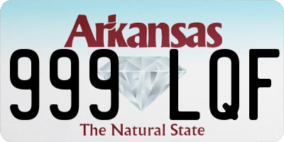 AR license plate 999LQF