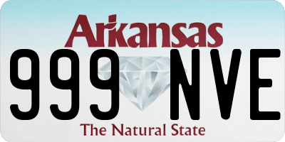 AR license plate 999NVE
