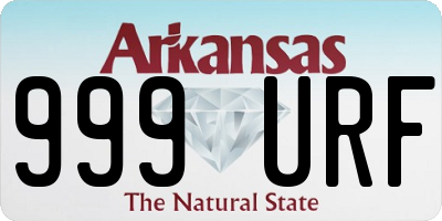 AR license plate 999URF