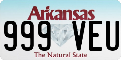 AR license plate 999VEU