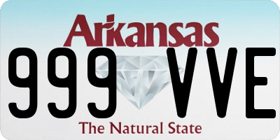 AR license plate 999VVE