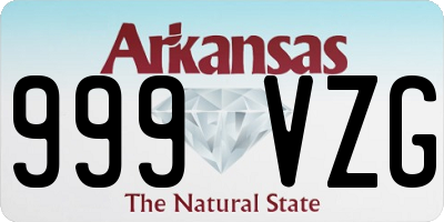 AR license plate 999VZG