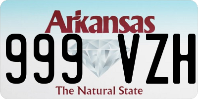 AR license plate 999VZH