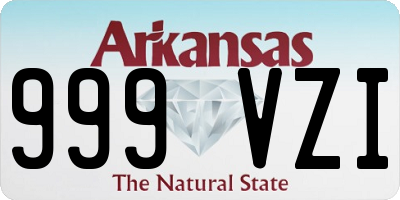 AR license plate 999VZI