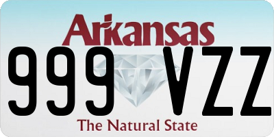 AR license plate 999VZZ