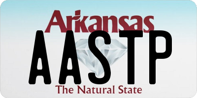 AR license plate AASTP