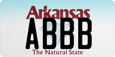 AR license plate ABBB