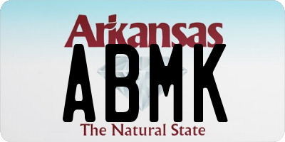 AR license plate ABMK