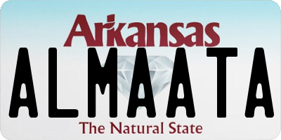 AR license plate ALMAATA