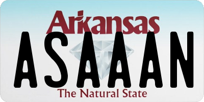 AR license plate ASAAAN