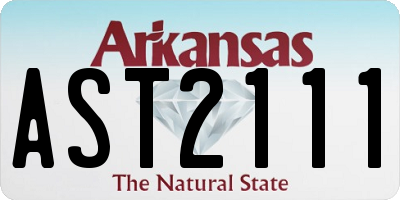 AR license plate AST2111