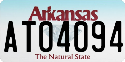 AR license plate AT04094