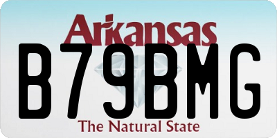 AR license plate B79BMG