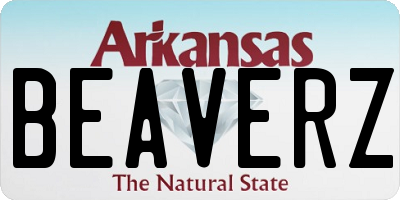 AR license plate BEAVERZ