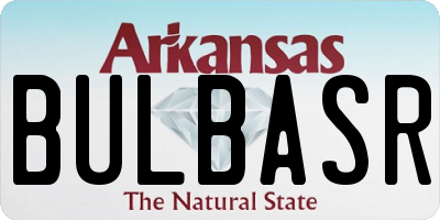 AR license plate BULBASR