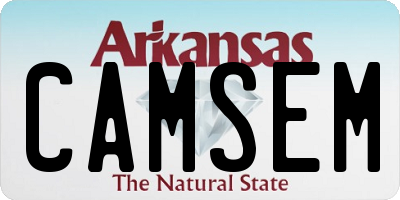 AR license plate CAMSEM