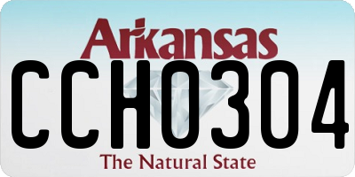 AR license plate CCH0304