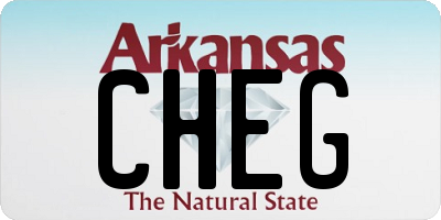 AR license plate CHEG