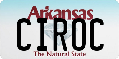 AR license plate CIROC