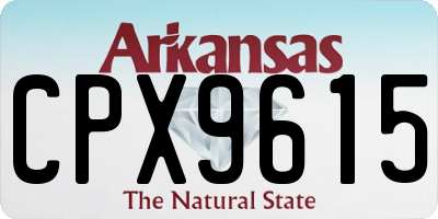 AR license plate CPX9615