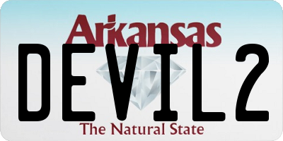 AR license plate DEVIL2