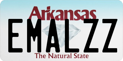 AR license plate EMALZZ