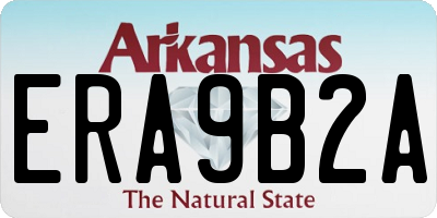 AR license plate ERA9B2A