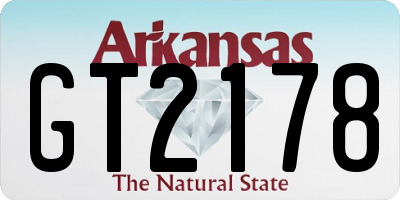 AR license plate GT2178