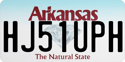 AR license plate HJ51UPH