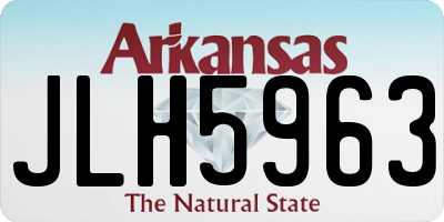 AR license plate JLH5963