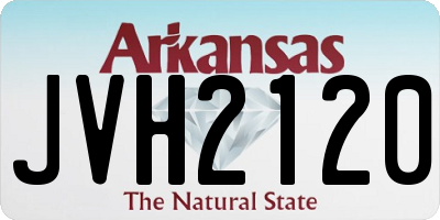 AR license plate JVH2120