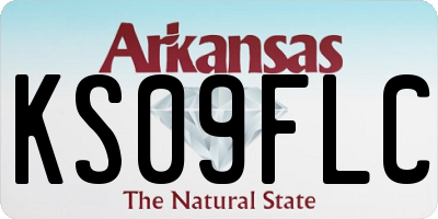 AR license plate KS09FLC